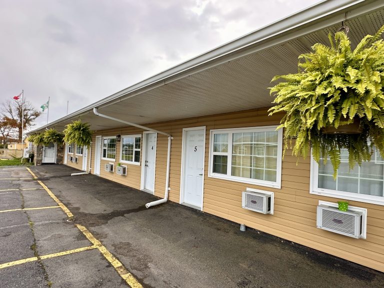 Exterior of Fortress Inn Motel in Louisbourg Exterior of Fortress Inn Motel in Louisbourg
