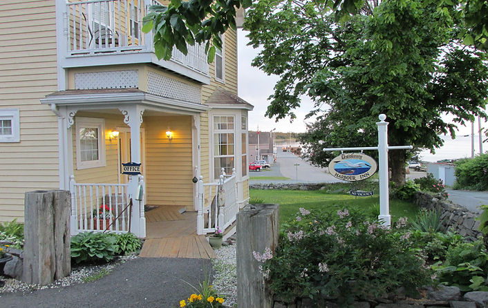 Entrance at Louisbourg Harbour Inn in Louisbourg Entrance at Louisbourg Harbour Inn in Louisbourg